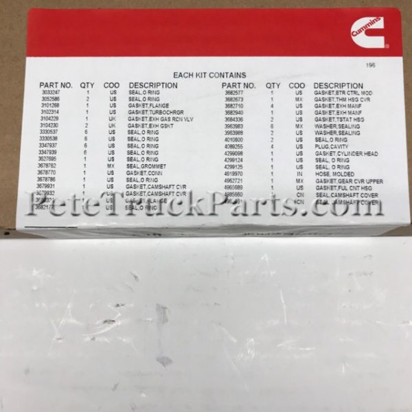 GASKET-SET UPPER ENGINE 4352145CUM