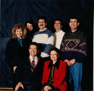 The Martin Family Bert Sr. and Edna Vicky, Mike, David, Bert Jr., and Troy